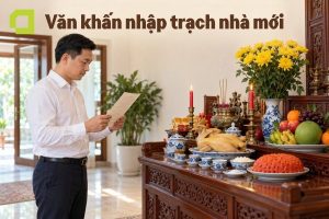 Văn khấn nhập trạch nhà mới chuẩn phong thuỷ